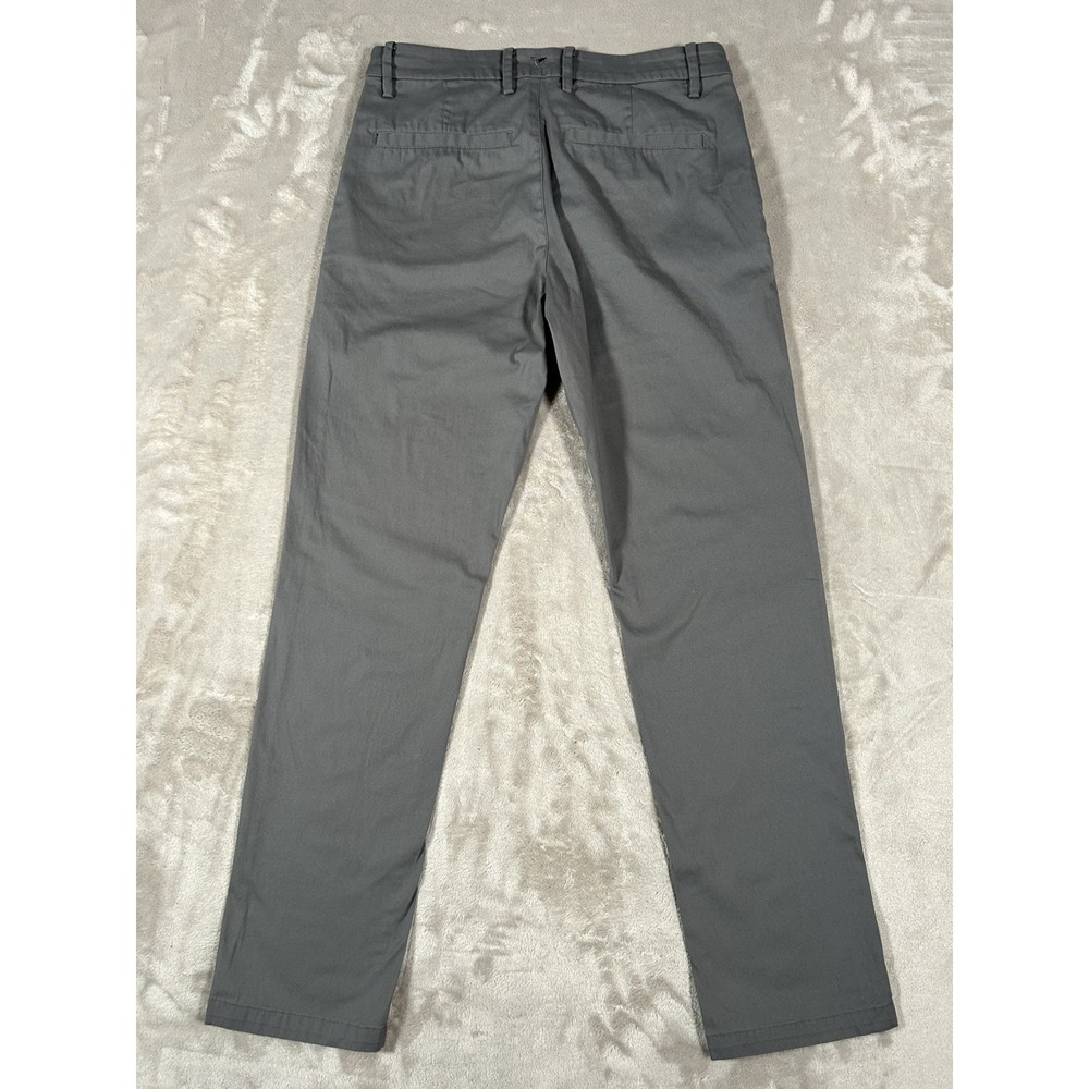Birddogs Pants Men 30x30 Gray Boom For Your Boomstick Chino Stretch Golf Tech - Picture 8 of 15